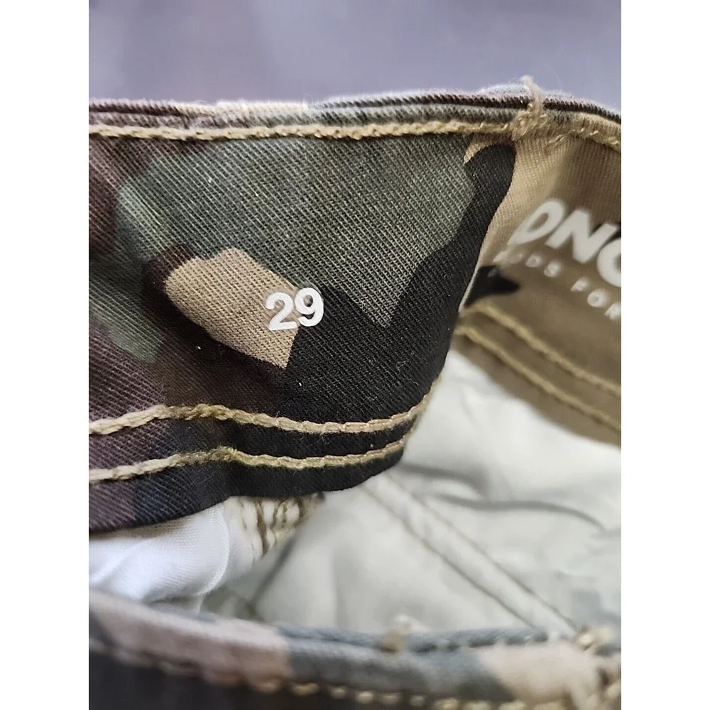 Sonoma Everyday Cargo Chino Shorts Mens 29 Camo Cotton Stretch NEW_4